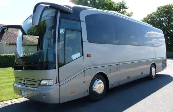 Luxury 34-seater coach available for rent in Paris, France